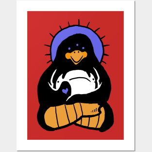 Spirit Penquin Posters and Art